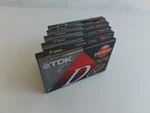 Lot Of 5 Blank Cassette Tapes Type Tdk D60. Fixed Price $11.95.