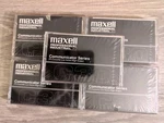 Lot 5 New: Maxell C30 Professional Audio Cassette Tape - Communicator Series. Fixed Price $16.00.
