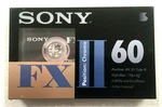 Sony Fx Ii 60 Vintage Audio Cassette Blank Tape Sealed Made Thailand Type. Fixed Price $13.99.