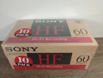 Lot Of 10 Sony C-60HF Single 60-MINUTE Type Audio Cassette Tape *new Sealed*. Fixed Price $34.99.