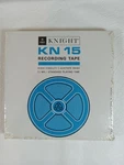 Vintage Knight 15 Hi-fidelity Recording Tape 600 Ft. 1.5 Mil Acetate Base Nos. Fixed Price $5.10.
