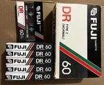 Lot Of Fuji Dr 60 Type (normal) Cassette Tapes Brand New Sealed. Fixed Price $34.99.
