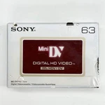 New Sony Minidv Digital Video Cassette DVM63. Fixed Price $9.99.