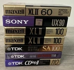 Maxell Xlii Sony Ux Tdk Sa Type Cassette Lot All Sealed High Bias. Fixed Price $59.99.