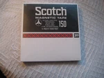 Scotch 150,1/4", 1800FT Sealed Reel To Tape. Fixed Price $29.99.