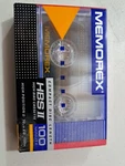 Memorex Hbs Ii High Bias Audio Cassette Tape 100 Minute New Sealed. Fixed Price $10.95.