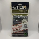 Tdk SA90 High Resolution Type Ii Cassette Tapes 2 Pack New Sealed. Fixed Price $19.99.