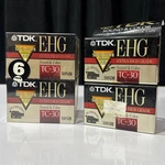Tdk Vhs-c 8-PACK 30 Minute Blank Camcorder Tapes Superior High Grade Sealed. Fixed Price $19.99.