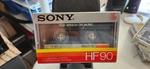 Sealed Vintage Sony Hf 90 Minute Normal Bias Blank Audio Cassette Tape. Fixed Price $7.25.