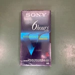Sony Premium Grade Vhs Blank Video Cassette Tape 6 Hour Sealed T-120VE Nos. Fixed Price $9.75.