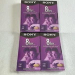 Sony T-160 Vhs Tapes Lot Of 4 Standard Grade Blank Video Cassette 8 Hours. Fixed Price $15.00.