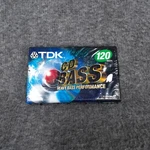Tdk Cd Bass Heavy 120 Minute Blank Audio Cassette Tape New Single Nip. Fixed Price $7.31.