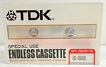 Sealed Tdk Endless Cassette Tape Special Use EC-30SG New Old Stock. Fixed Price $9.95.