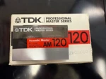 New Tdk Pro Am 120 Master Series Iec Type Blank Cassette Tape (sealed). Fixed Price $9.99.