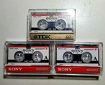Sony MC-60 MC60 Microcassette Blank Disc Min 3 Pcs Tapes. Fixed Price $9.99.