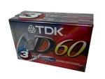 Tdk D60 High Output Iec I/type Blank Cassette Tapes Sealed 3 Pack New. Fixed Price $8.95.