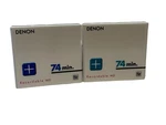 Denon 74MIN CMD-74N Blank Mini (2 Disc) New. Fixed Price $22.49.