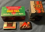 Cassette Tapes 60 Min, Vintage, Multiple Qtys. Fixed Price $10.00.