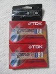 Lot Of Tdk Superior Normal Bias D-60L2 Audio Cassette Tapes Blank Sealed. Fixed Price $7.99.