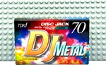 Tdk Dj Disc Jack 70 Metal 1995 Japan Blank Cassette Tape (1) (sealed). Fixed Price $31.49.