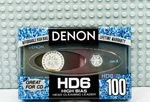 Denon HD-6 100 1990 Usa Type Ii Blank Cassette Tape (1) (sealed). Fixed Price $35.99.