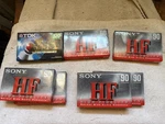 Mixed Lot Of Blank Cassette Tapes New Sealed, Sony, Tdk. Fixed Price $24.95.