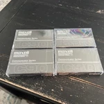 Lot 4 C30 Maxwell Professional Industrial Communicator Series Cassette Tapes. Fixed Price $8.96.