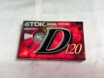 Audio CASSETTE.TDK=D-120EB.NEW. Normal Position.. Fixed Price $9.88.