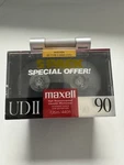 Maxell Ud Ii 90 Pack Of 5 Blank Cassette Tape Iec Type High CR02 New Sealed. Fixed Price $49.99.