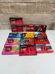 Lot Of 13 Misc New Audio Cassette Tapes Blank. Fixed Price $26.00.