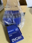 7 Sony PDVM-40N Digital Video Cassette Tape Dvcam. Fixed Price $15.06.