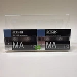New Blank Cassette Tape TDK-MA110. Fixed Price $39.99.