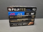 Lot Of 5 High Bias Type Cassette Tapes New Sealed Tdk Sd 110 Fuji Fr-iix Jvc. Fixed Price $39.95.