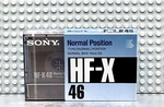 Sony Hf X 46 Vs. Ii Type Blank Cassette Tape (1) (sealed). Fixed Price $26.09.