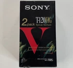 Pack Sony T-120HG Blank Vhs Vcr Enhanced Video Tapes New Sealed. Fixed Price $5.99.