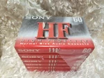 Sony Vintage High Fidelity 60MINUTE Audio LOT/6 Cassettes New!. Fixed Price $11.99.