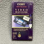 Vintage Coby CO-HD1 Super High Grade Video Head Cleaner Brand New Sealed. Fixed Price $7.19.