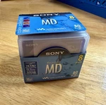 Sony Recordable Md Mini Disc 8 Pack Color Collection. Fixed Price $50.00.