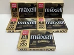 Lot Of 5 Maxell Xlii High Bias 100 Minutes Blank Cassette Tapes Sealed Hi-output. Fixed Price $49.99.