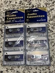 Realitech Blank Audio Cassette Tapes Minutes New Sealed. Of 2 (6X60 Min). Fixed Price $7.99.