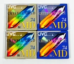 Lot Of Jvc Crystal Gold & Purple MD74 Minidisc Recordable. Fixed Price $29.97.