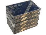 5 Scotch Master MIII-C-90, 60 Minute Ferri-chrome Fe-cr Cassette Tapes. Fixed Price $99.96.