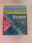 Nos Scotch Audio Cassette 90 Min Normal Bias Bx 440 Ft Sealed Package 8 Tapes. Fixed Price $19.99.