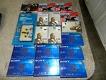Blank Cassette Lot- 16 + Head Cleaner, All Sealed Tdk, Maxell Sony More. Fixed Price $19.99.