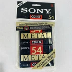 New! Sony 2 Pack Cdit Metal Iv 54 Blank Cassette Tapes Sealed. Fixed Price $54.99.