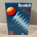 10 Scotch BX60 Cassette Tape Type Normal Bias New Sealed. Fixed Price $19.99.