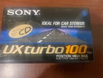 Sony Ux Turbo 100 Chrome Type Ii Blank Audio Cassette Tape (1990) New & Sealed. Fixed Price $17.00.