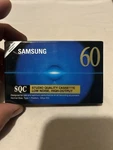 Samsung Sqc 60 Vs. Iii Blank Cassette - 2 Tapes. Fixed Price $6.92.