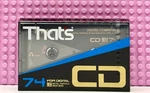 That's Cd Mh 74 1990 Usa Type Ii Blank Cassette Tape (1) (sealed). Fixed Price $35.99.