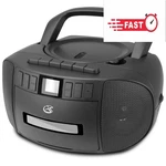Gpx Cassette/cd/radio Boombox, Black, BCA209B. Fixed Price $55.41.